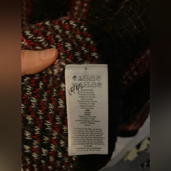 Michael Kors oversized sweater in size large eclectic grandpa vibes! - Picture 2 of 3